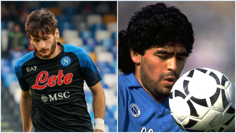 Thậm chí cầu thủ Khvicha Kvaratskhelia còn được liên tưởng đế huyền thoại Maradona